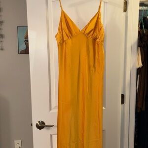 Abercrombie and Fitch Satin Slip Dress